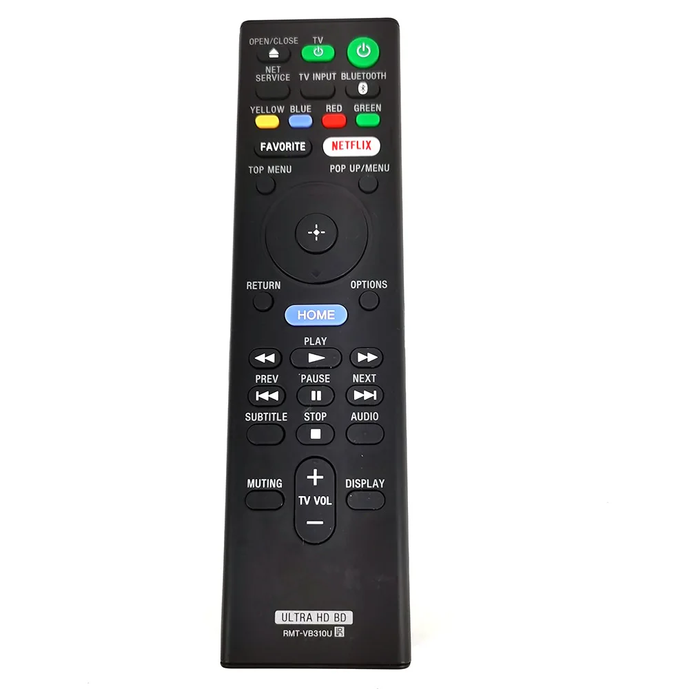 

Used Original RMT-VB310U For Sony Blu-Ray DVD Player BD Remote Control UBP-UX80 UBP-X800 UBP-X1000ES Fernbedienung