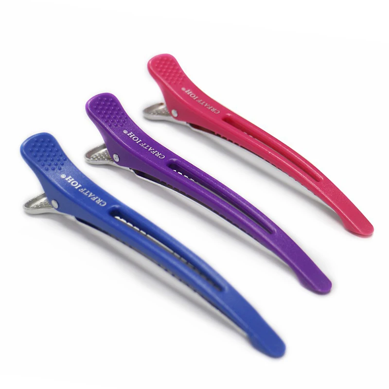 

Professional Sectioning Clamp Hairpins Reusable Hair Clip Heat-proof Fixed Hair Styling Tools Hair Clip