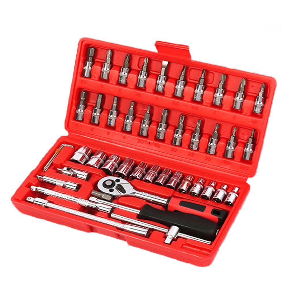 

Car Repair Tool Ratchet Wrench Fast Repair Wrench Multifunction Set Auto Maintenance Car Tools Tire Removal Sleeve Tool