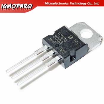 

10pcs BTB16-800B BTB16-800 BTB016 Triacs 16 Amp 800 Volt TO-220 new original