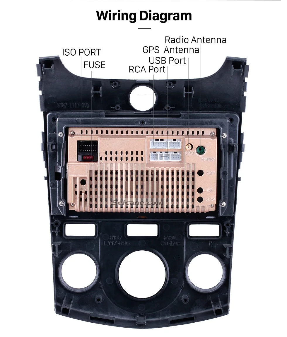 Seicane 9 дюймов 2DIN gps навигация Android 9,0 Автомагнитола для 2008 2009 2010 2011 2012 KIA Forte MT Поддержка Bluetooth DVR