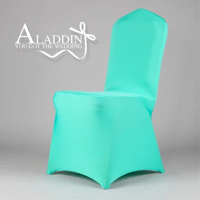 Mint green 6A23A Синий домашний стул для столовой чехлов Свадебные украшения чехол для кресла спандекс ткань стул пояса ресторан и Луки Декор - Цвет: Mint green 6A23A