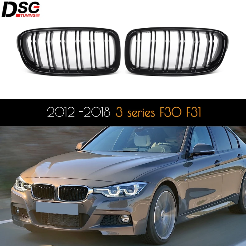 F30 Grill Black Kidney Grille Styling Bumper Grid For Bmw 3 Series 12 18 F30 F31 F35 316i 318d 3i 325d Kidney Grill Grille Blackblack Kidney Aliexpress