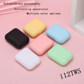 

Original i12Tws Bluetooth 5.0 headset fingerprint touch automatic link smart pop-up window for Redmi, Xiaomi, Samsung phones