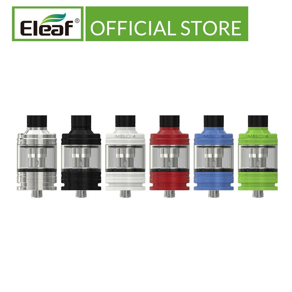 Оригинальный Eleaf MELO 4 распылитель 2 мл D22 с EC2 0.3ohm Головка Катушки/EC2 0.5ohm для ikuu i80/ikuu