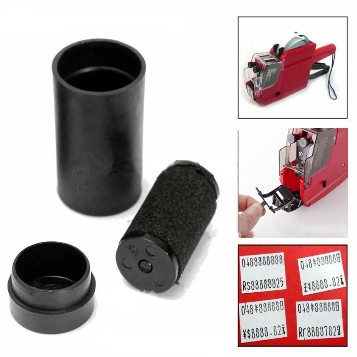 1x Refill Ink Rolls Labeller Cartridge For MX-6600 MX5500 Price Tag Gun | Дом и сад