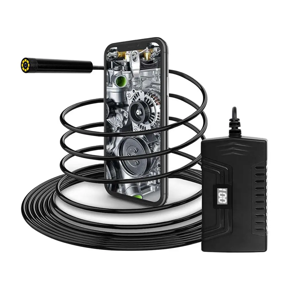 

Y14 WiFi Camcorder Endoscope 5.5mm Waterproof Borescope Camera Practical Durable Automatic Exposure for PC Notebook