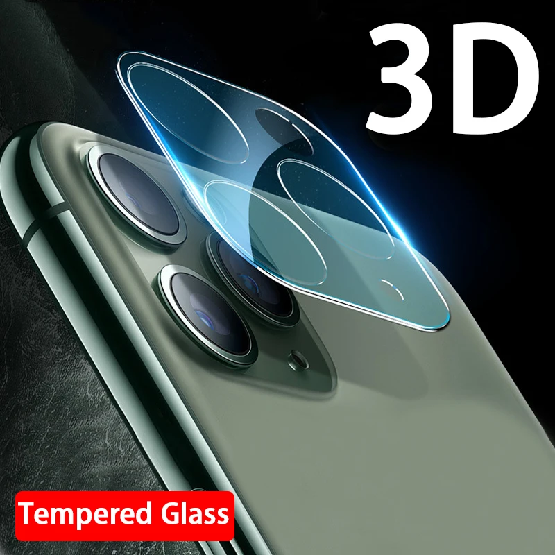 3D HD Gehärtetem Glas Kamera Objektiv Protector auf die für Apple iphone 11 Promax iphone 11 Pro ic