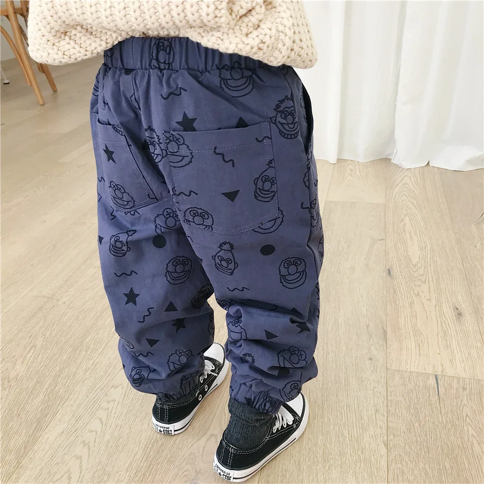 Tonytaobaby/новая стильная зимняя детская одежда для мальчиков и девочек повседневные штаны из плюша для мальчиков и девочек, три цвета