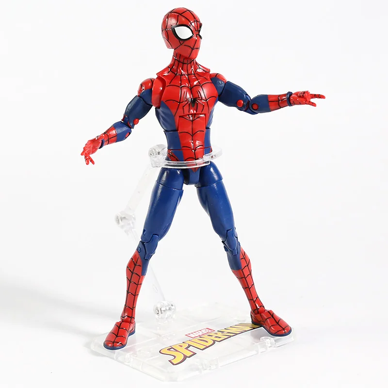 Marvel Человек-паук в толстовке Miles Morales Gwen Stacy черный костюм Человек-паук 2099 ПВХ фигурка Коллекционная модель игрушки