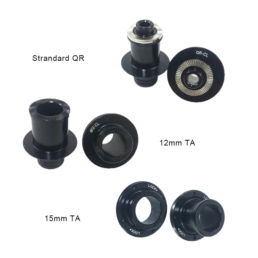 

Novatec D791SB-CL Center Lock Bicycle Disc Hub Front Adapter Conversion Kit 100mm Side Caps QR 9mm 12m 15mm Endcaps Converter