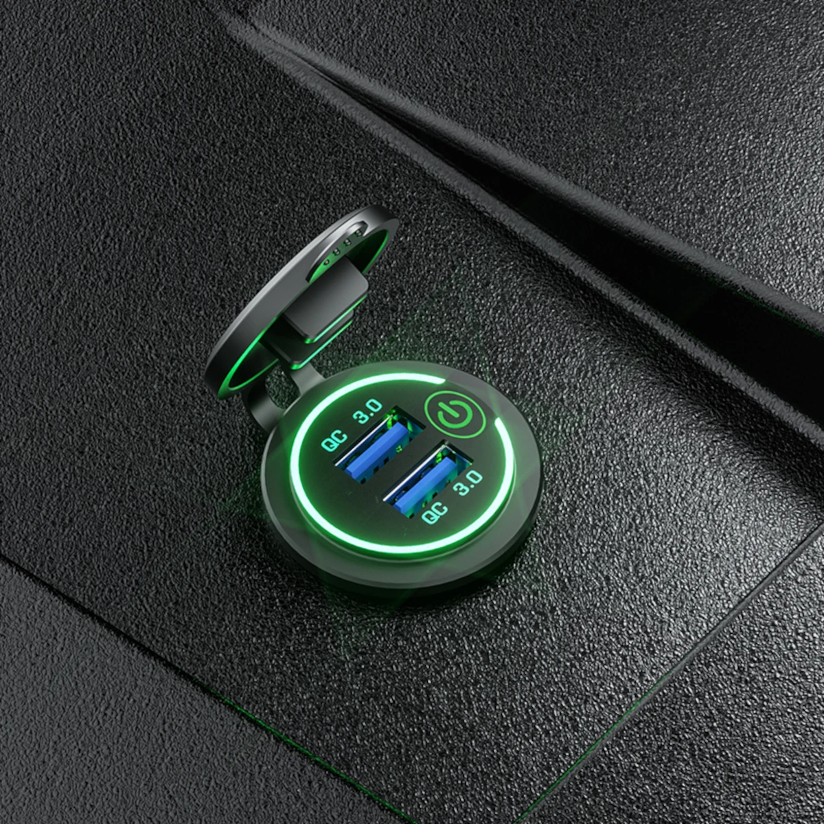 QC3.0  USB   12V/24V ڵ  Ʈ RV Ʈ  ġ ġִ    ܼƮ 
