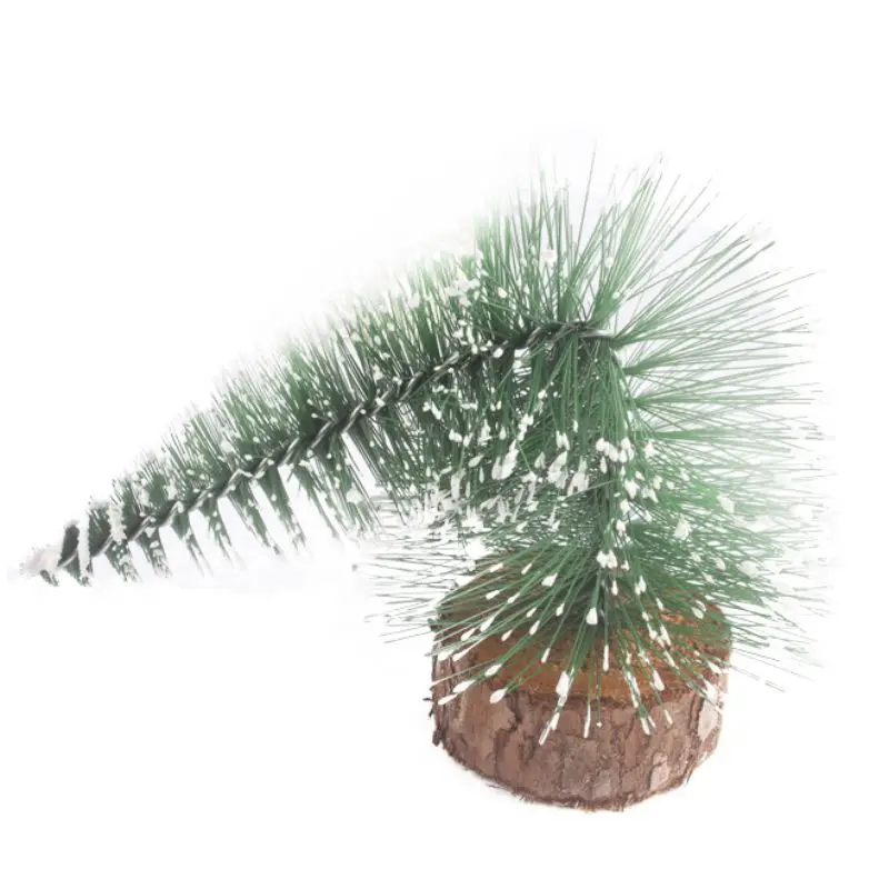 Мини-елка маленькие настольные деревья сизаль шелковые украшения кедра маленькое Рождественское дерево для рождественской вечеринки дома