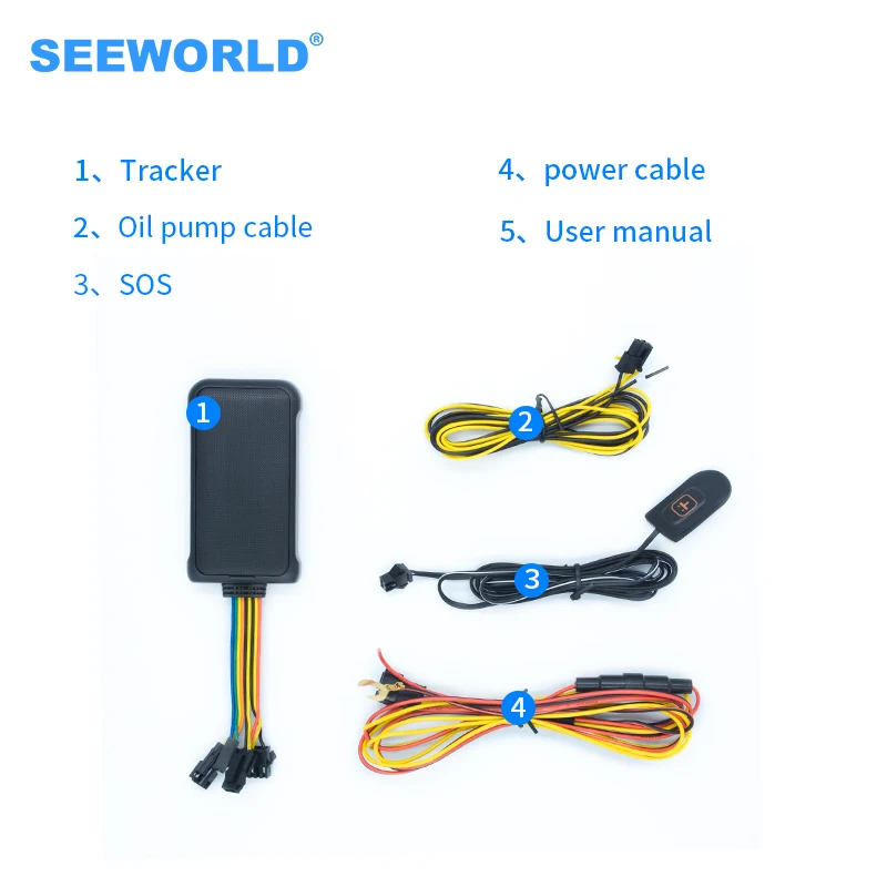 Seeworld S288G Встроенная антенна 3g gps трекер транспортное средство 3g gps трекер дистанционно остановка/восстановление двигателя/масла 3g gps отслеживающее устройство