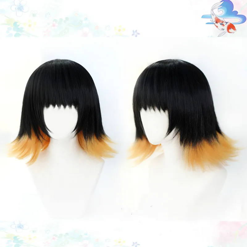 Susamaru Demon Slayer Kimetsu No Yaiba, парик для косплея, термостойкие синтетические волосы+ Бесплатный парик, шапка