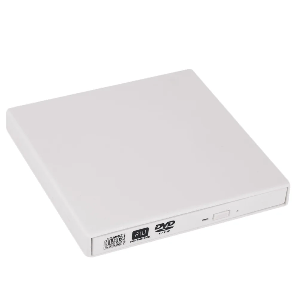 Черный USB 2,0 внешний CD+-RW DVD+-RW DVD-RAM горелка привод писатель для портативных ПК
