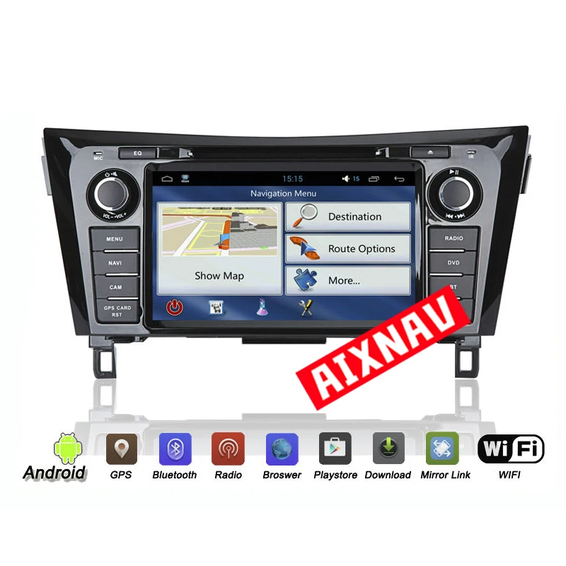 Best Car GPS Navigation Android Autoradio Bluetooth Record Player 2 Din Radio Screen Car Multimedia Player Stereo for Nissan Sylphy 1