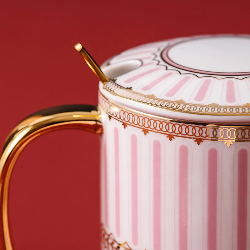 Питейная посуда кружки кофейная кружка с ложкой кофейная чашка tazas caneca taza de ceramica creativas Кружки Кофейные чашки таза кафе чайная кружка