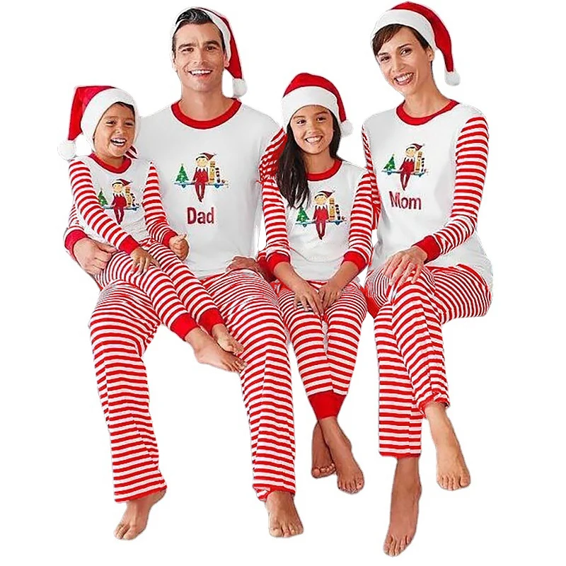 Rocwickline New Autumn & Winter Women's Pajamas Christmas Cotton Patchwork Lolita Sweet Minimalist Vacation style Loose Pajamas