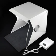 *#Best Price 1PCS LED Folding Portable Photography Photo Studio Softbox Brightness Light Box For DSLR Camera Tabletop Shooting Background *#Best Price 1PCS LED Folding Portable Photography Photo Studio Softbox Brightness Light Box For DSLR Camera Tabletop Shooting Background