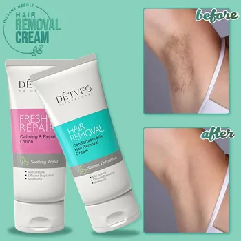 

Fast Hair Removal Cream Underarm Hand Leg Body Non-irritation Effective Hair Remover Semi-Permanent Hair Removal#0608Y40