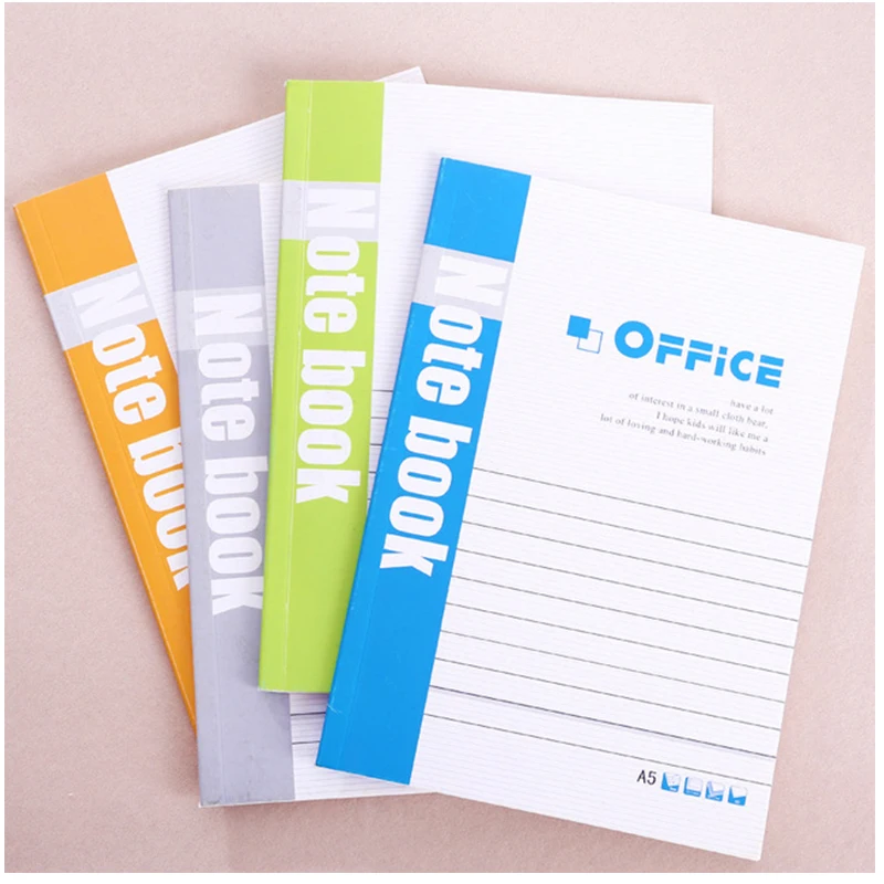 

A5 simple style notebook diary book line pages new memo pad grid notebook stationery notepad office accessories school supply