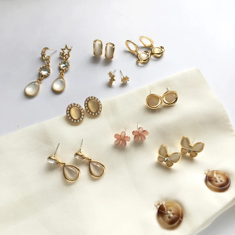 Модные ювелирные изделия серьги капельки 2020 новые каплевидные розовые кремовые