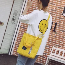 Микро-для любителей литературы и искусства простой универсальная сумка шик стиль Сумки-холсты хараюку японо-Стиль Тота сумки на плечо