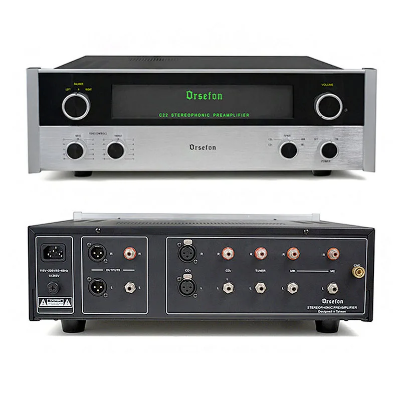 1:1 Copy McIntosh Line Classic C22 MM MC Phono Vacuum Tube Preamp 2.0 Channel Pre-amplifier With remote control | Электроника