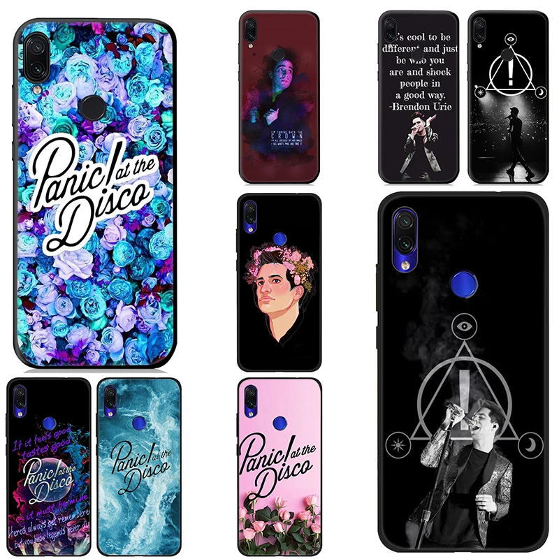 IYICAO Panic At The Disco мягкий чехол для Xiaomi Redmi Note 8 7 6 5 Pro 5A 4X Мягкий Силиконовый ТПУ |