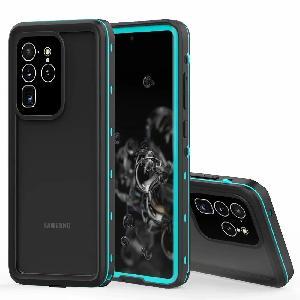 Ip68 Водонепроницаемый чехол для дайвинга Samsung Galaxy S20 Ultra S10 Note 10 Plus 360 полноразмерный