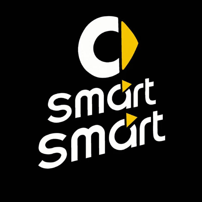 Benz смарт наклейки на лобовое стекло клейкая бумага бампер наклейки Fortwo Cool наклейки латте искусство Модифицированная клейкая бумага