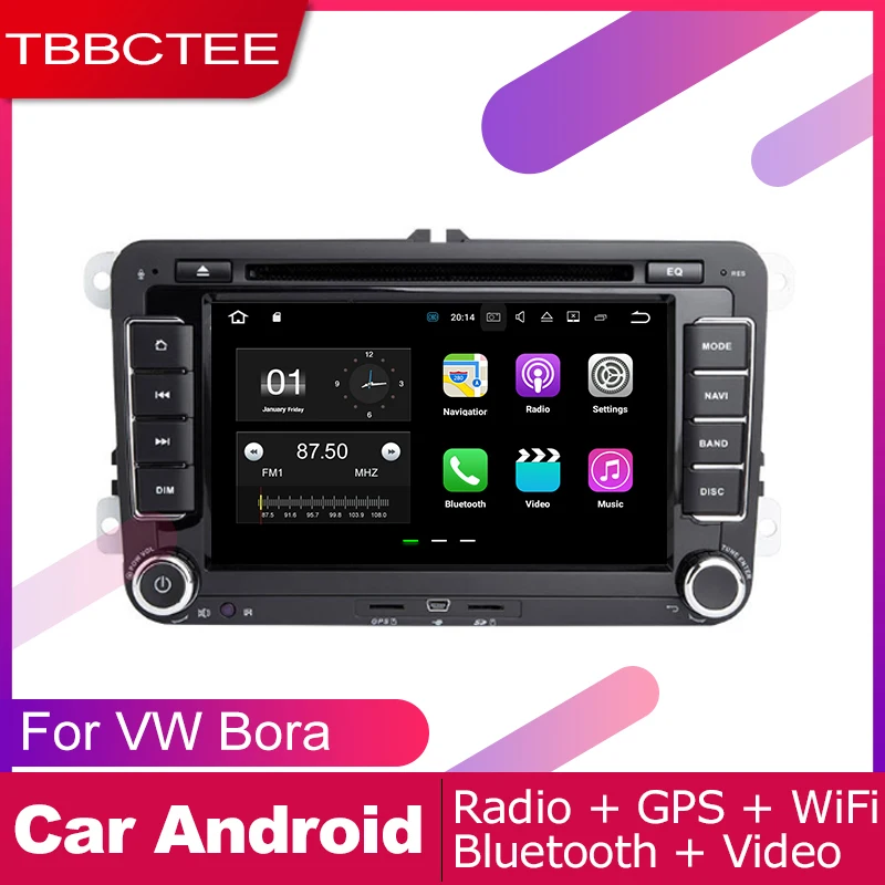 Для Volkswagen VW Bora 2005 ~ 2018 Автомобильная Мультимедийная система Android 2 DIN автомобильный
