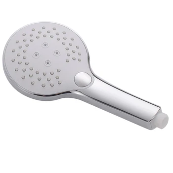 

HTHL-Push Button Hand Shower Head 3-Function Hand Held Showerhead Handheld Showering Wand Shower System Replacement Part Polishe