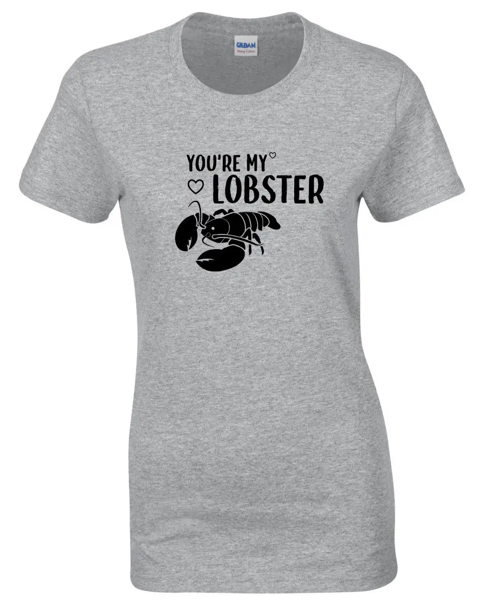Friends YOU'RE MY LOBSTER футболка смешная девушка бойфренд подарок на день Святого