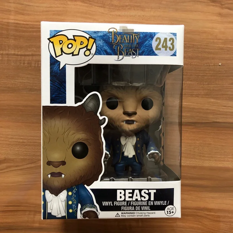 Официальный Funko pop Beauty & The Beast Виниловая фигурка Коллекционная модель игрушки с