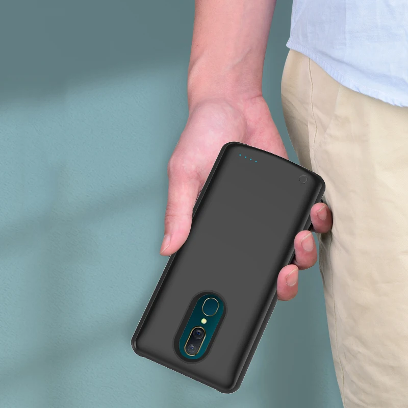 Чехол для зарядного устройства для OPPO Realme 3 Pro X Lite K3 A11X A9 A5 2010 Reno 2 Z универсальный портативный внешний аккумулятор чехол для зарядного устройства