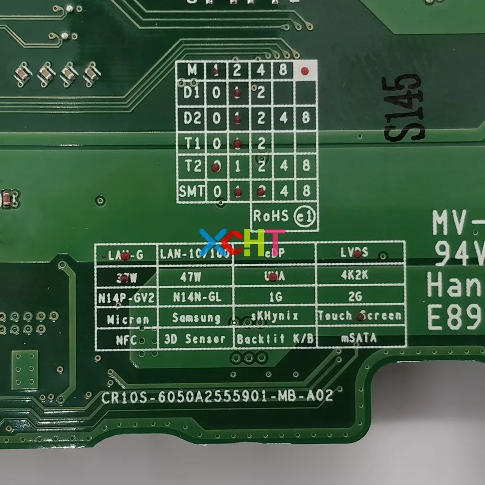 V000318010 CR10S-6050A2555901-MB-A02 HM86 для Toshiba Satellite L50-A L55-A L50T-A L55T-A Материнская плата ноутбука тестирование