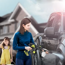 BDWTECH nettoyeur à haute pression sans fil, batterie de 40V, pour voiture wahser Max 35 bars, 150lph, avec tuyau