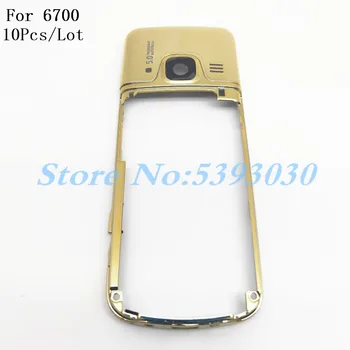 

10Pcs/Lot New Original 6700C Replacement Part Middle Frame Housing Case Cover For Nokia 6700C 6700 Classic