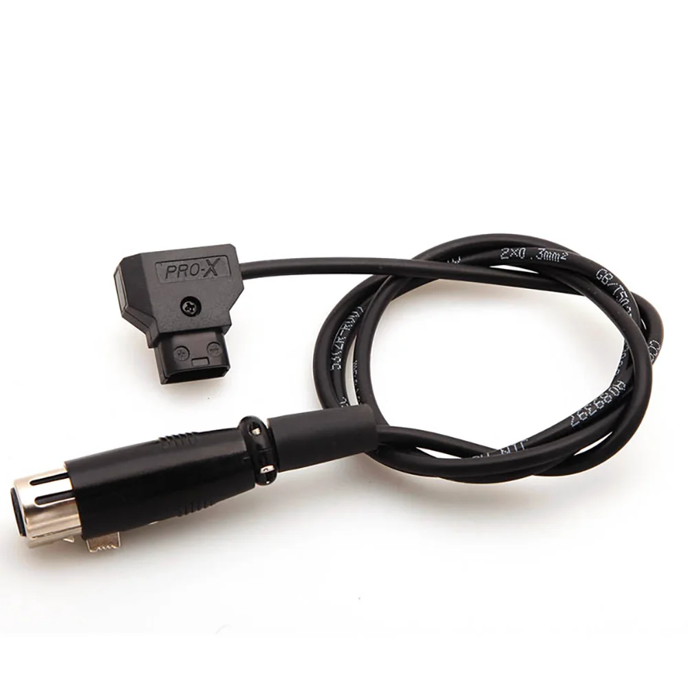 Andoer 100cm 3.3ft D-Tap Male to XLR 4-Pin Female Adapter Power Supply Cable Cord for V-Mount Battery Plate Camcorder Monitor