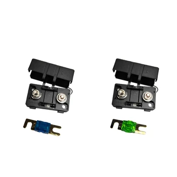 

Automotive Mini ANS Fuse Holder Fusebox Block Circuit Protector for RV Golf Cart - 50A+100A