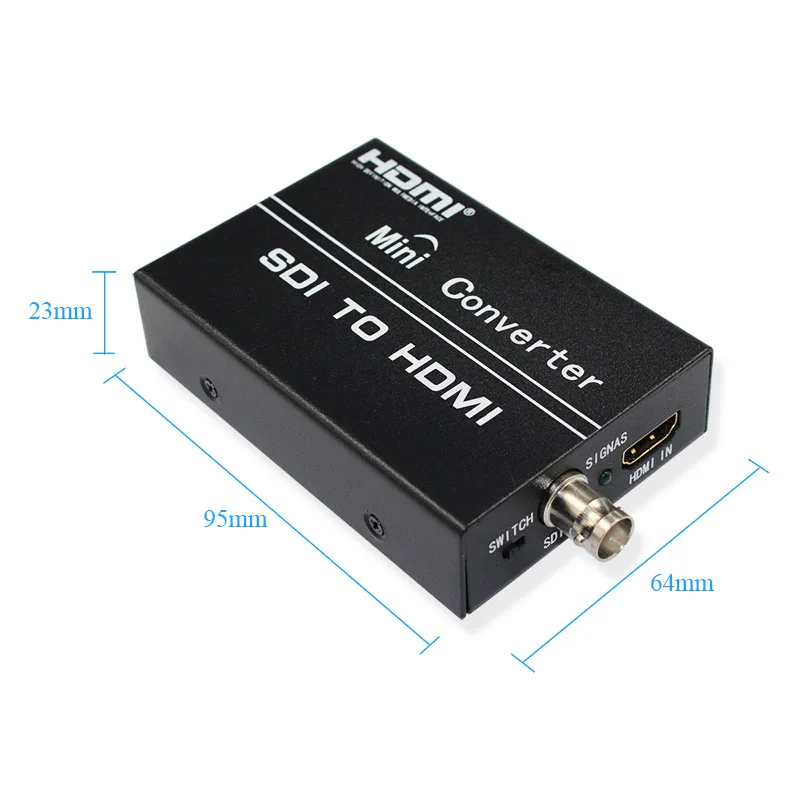 HDMI SDI к HDMI с петлей Out конвертер адаптер Поддержка SD/HD-SDI/3G-SDI ЕС Plug