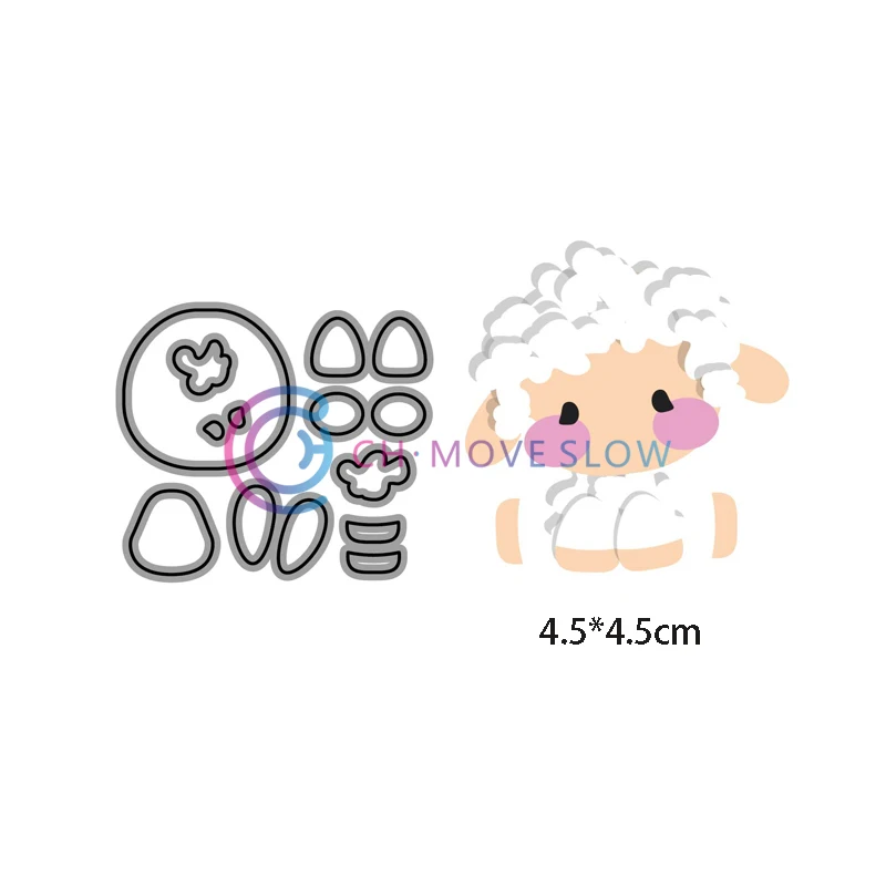 

CH Sheep Metal Cutting Dies Embossing Scrapbooking Stencil Craft Cut Dies For DIY Card Crafts Handmade