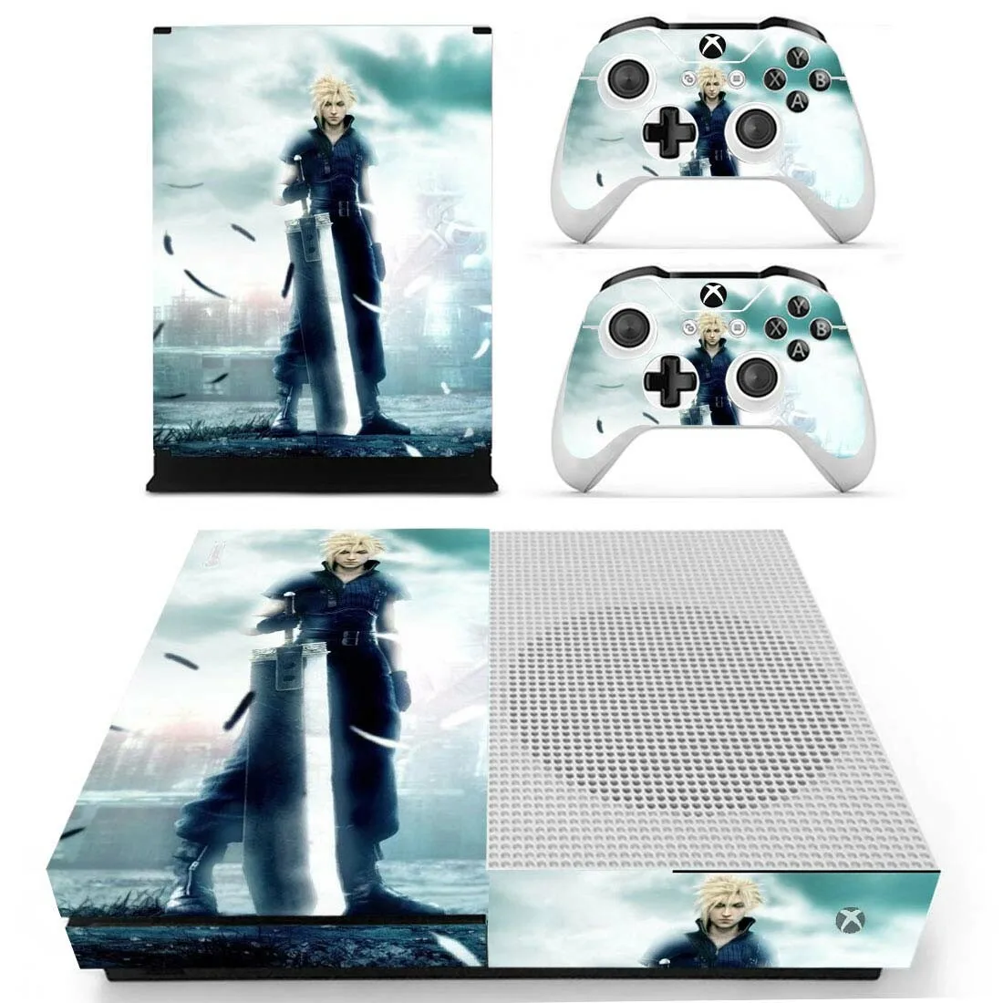 Final Fantasy наклейка для Xbox One S консоль и контроллеры для Xbox One Slim Skins наклейка s винил