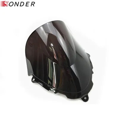 Лобовое стекло для Suzuki Катана GSX 600F 750F 600 750 F GSX600F GSX750F 1998-2008 1999 2000 2001 2004 2005 2006 2007 - Цвет: Black