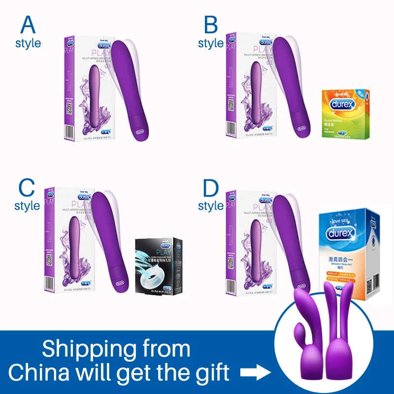 Durex Play Multi Speed Vibrator for Women G Spot Clitoris Sex Toys for Female Vagina Strong Stimulation Adult Intimate Goods 3