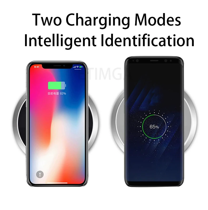 Беспроводное зарядное устройство для iPhone 11 pro Max X XR XS Max 8 Зарядка Qi быстрая безопасность эффективная трансформация QC3.0 для Airpods Беспроводная