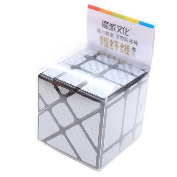 Новый оригинальный MoYu Yuhu: MoFangJiaoShi 3x3x3 Фишер куб головоломка магический черный