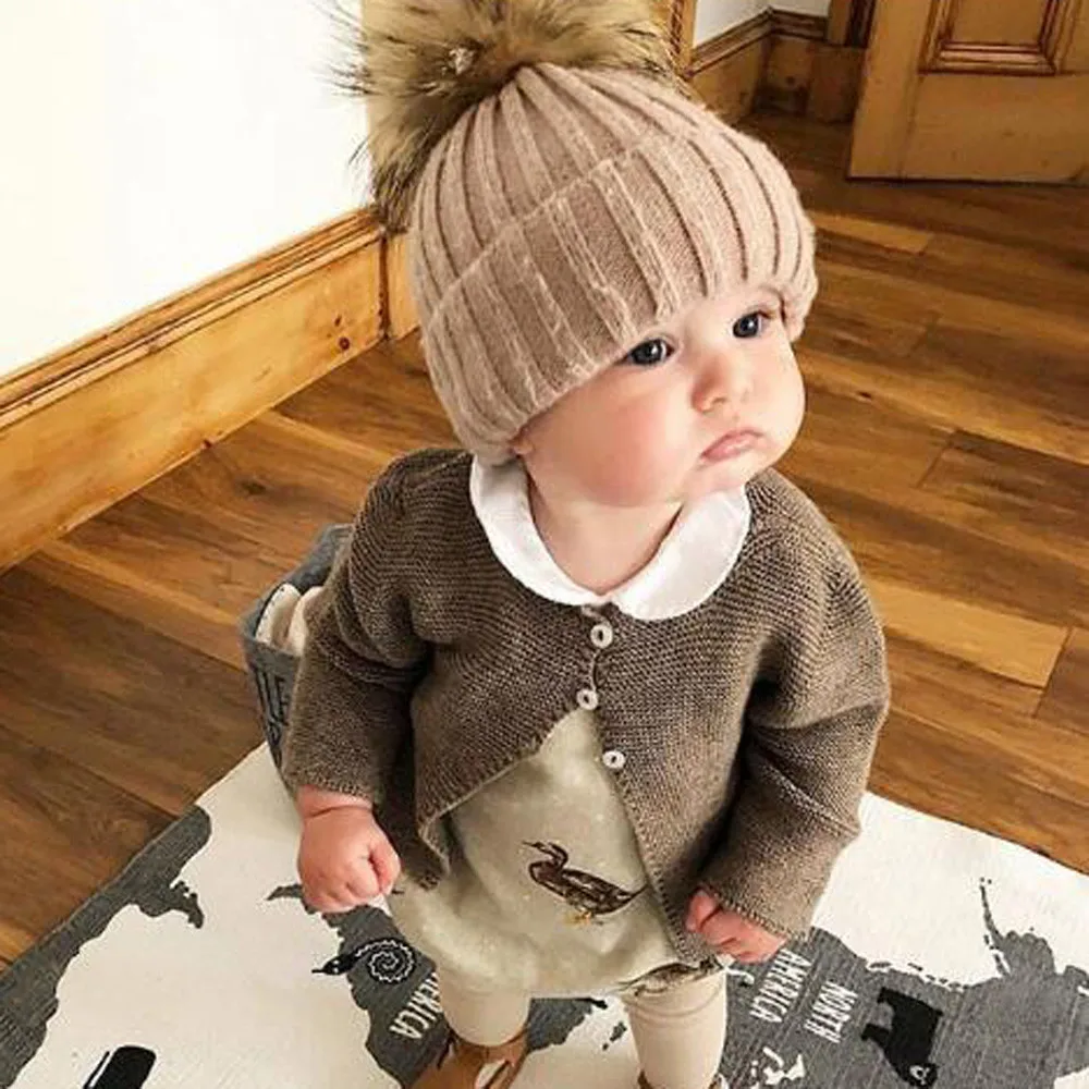 Baby Caps Newborn Girls Winter Winter Hat Newborn Baby Boy Baby
